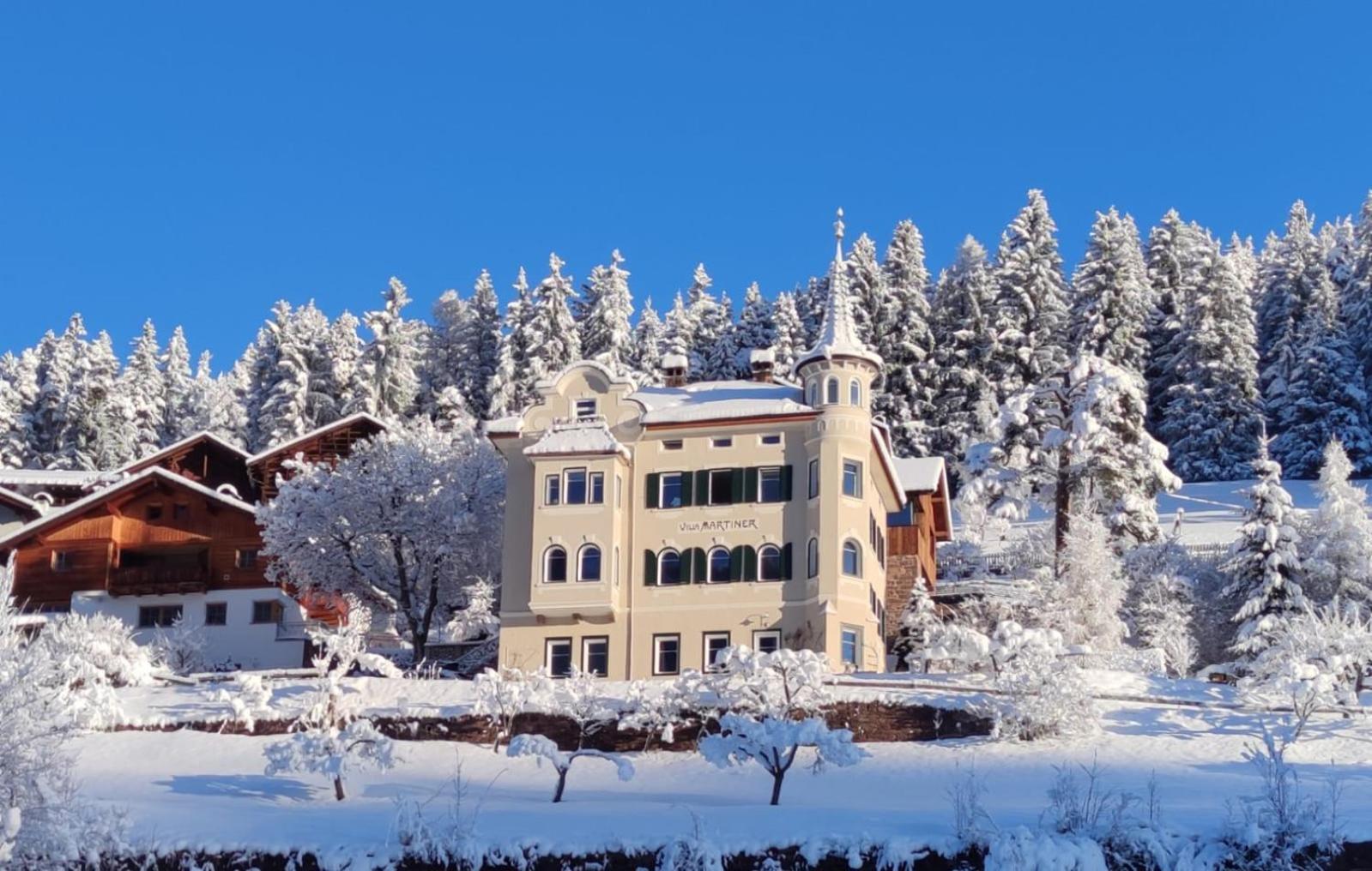 Villa Martiner Apartments Francesco Ortisei Bagian luar foto